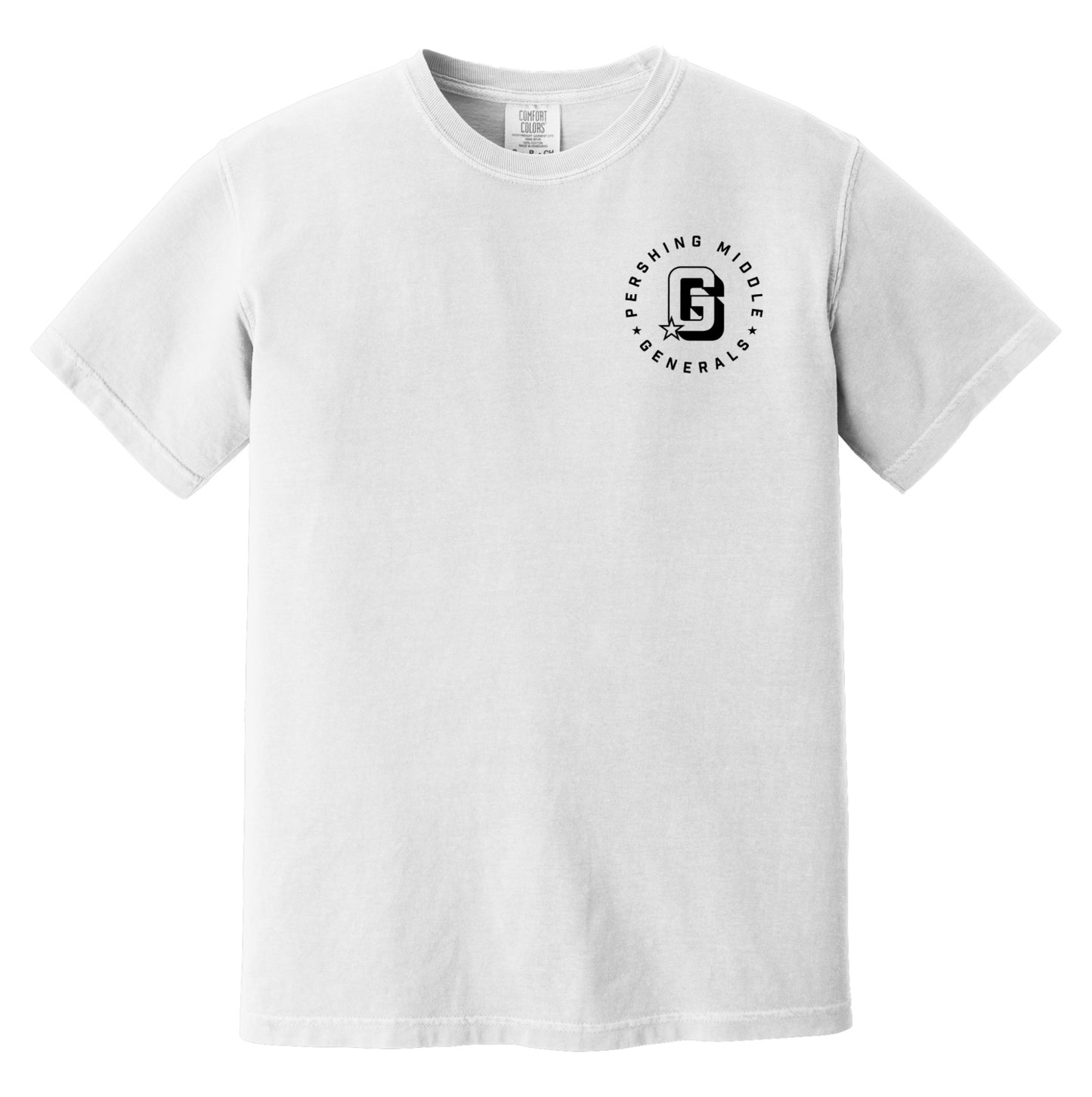 Pershing Middle Round - Adult T-shirt