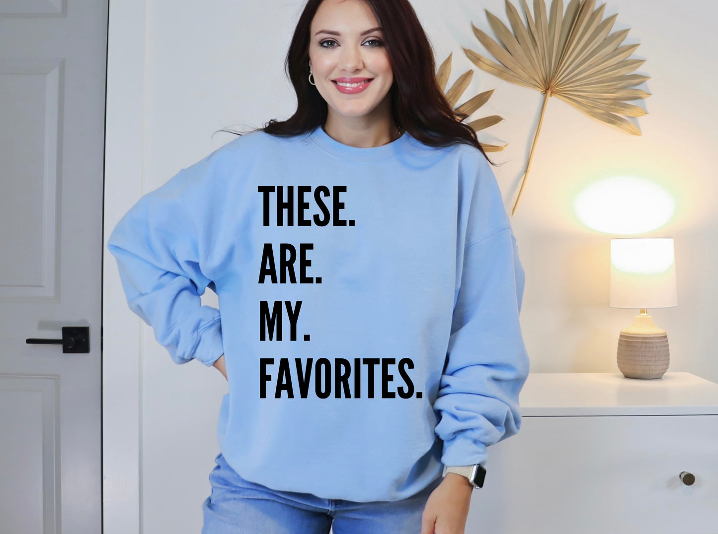 Favorites Sweatshirt - Black Print