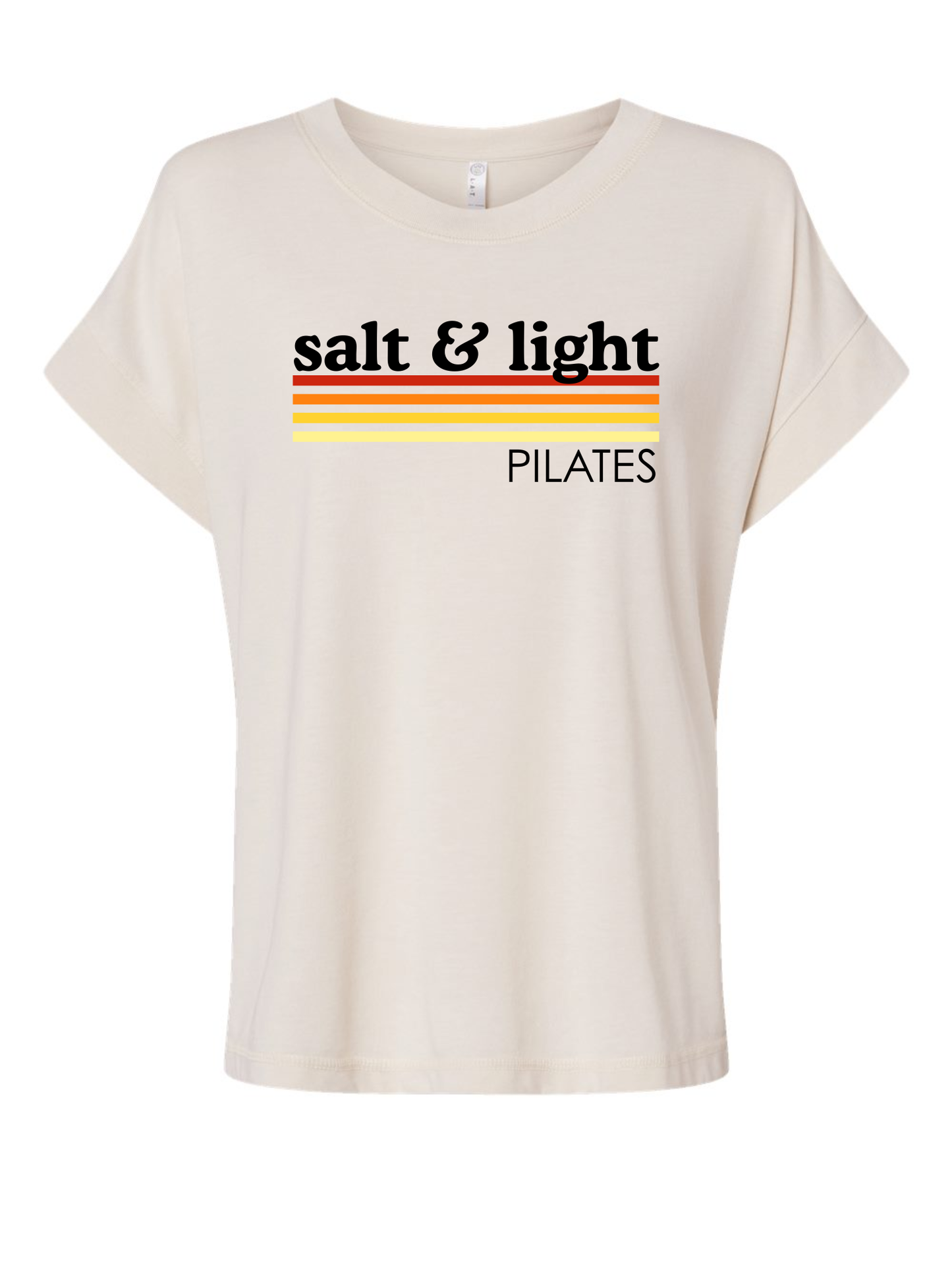LAT Vintage Wash Tee - Washed Natural