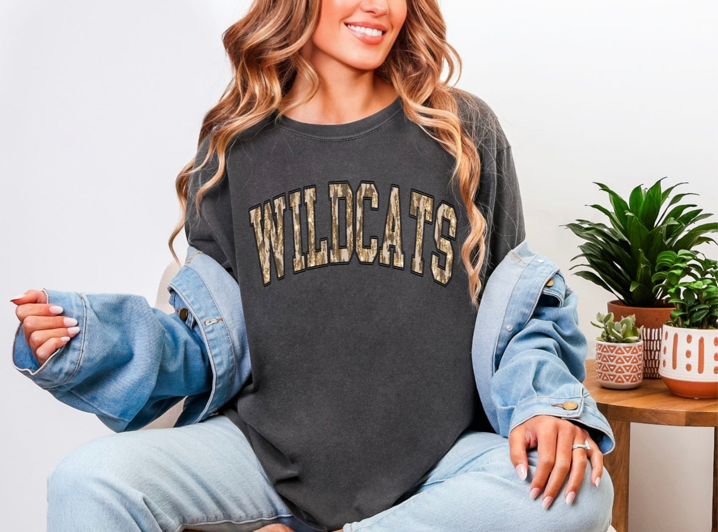 Wildcats - Gold Fleck Camo