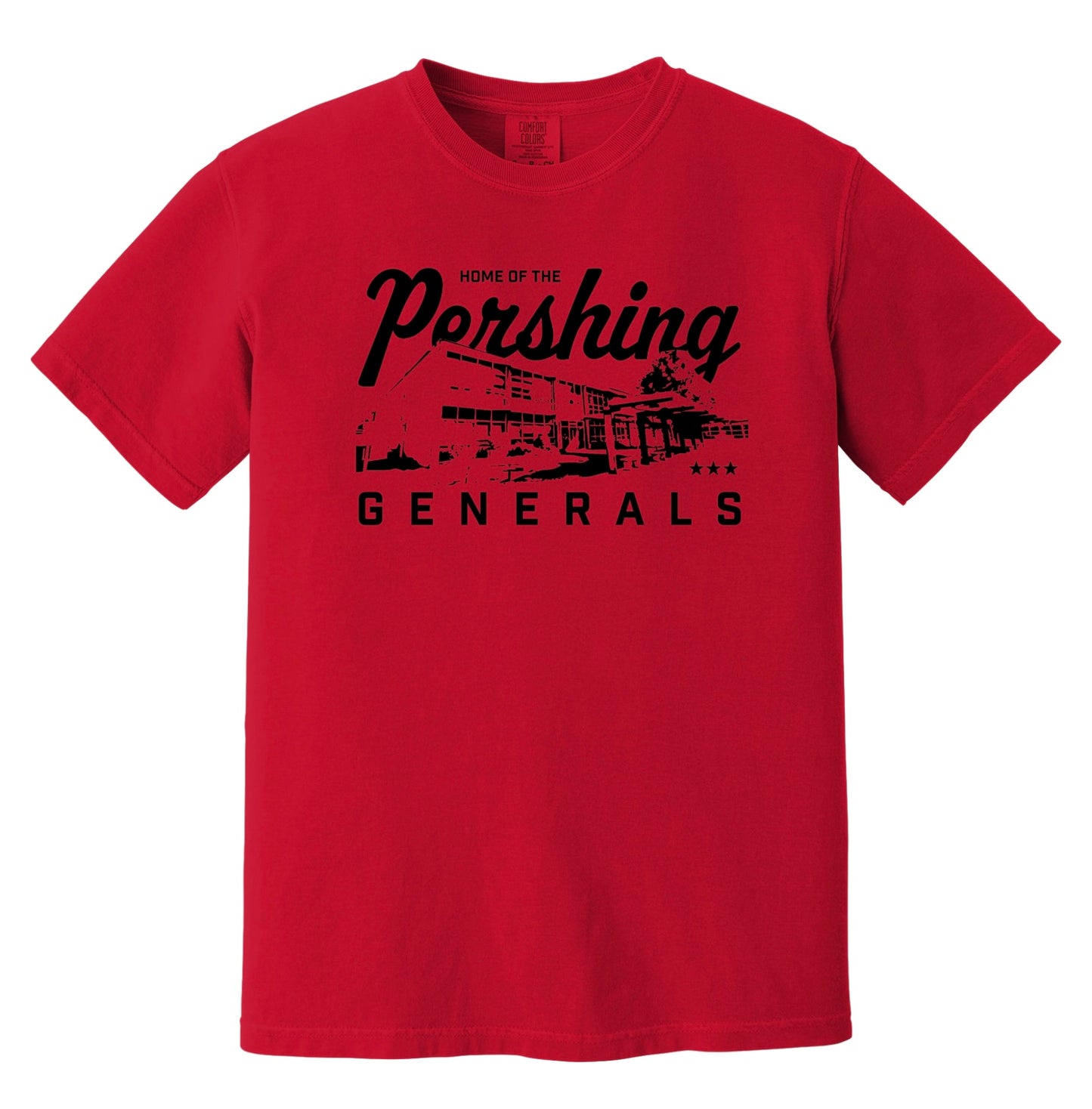 Pershing Building - Adult T-shirt