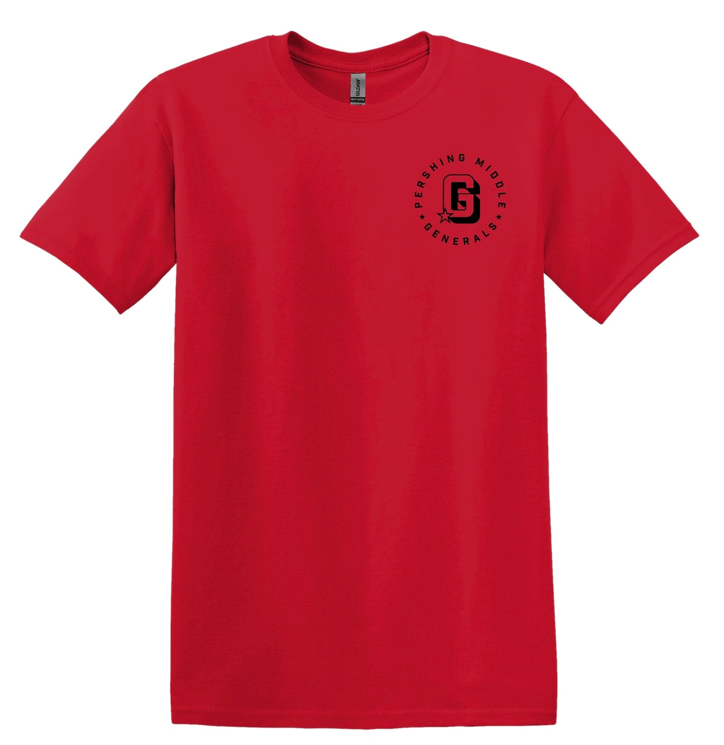 Pershing Middle Round - Adult T-shirt