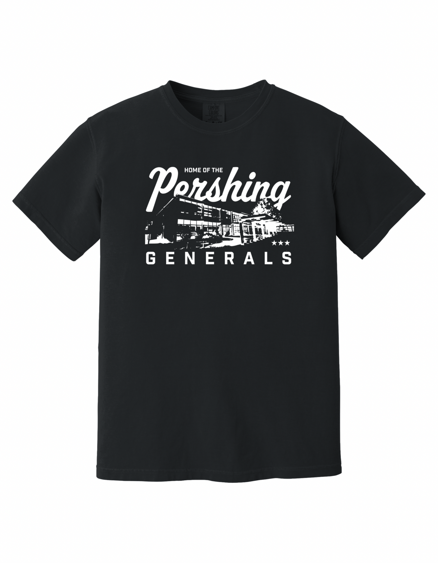 Pershing Building - Adult T-shirt