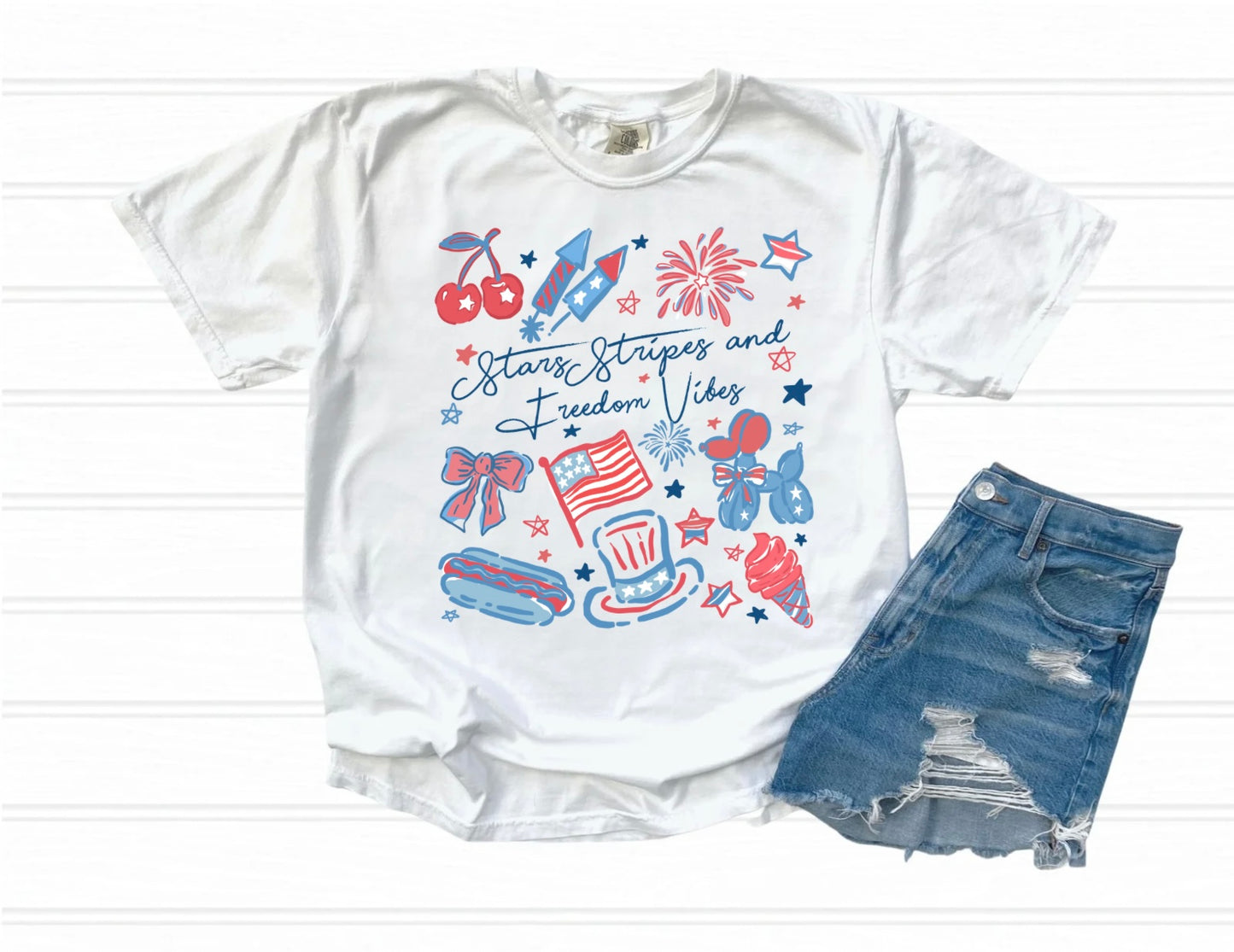 Stars Stripes and Freedom Vibes