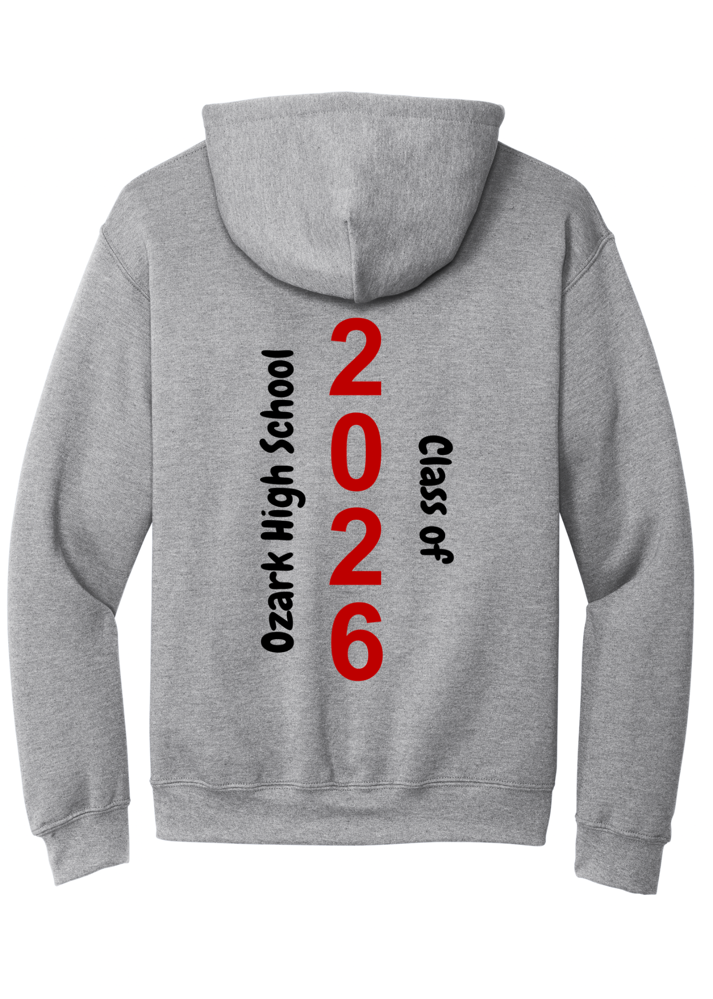 Class of 2026 Front/Back with paw