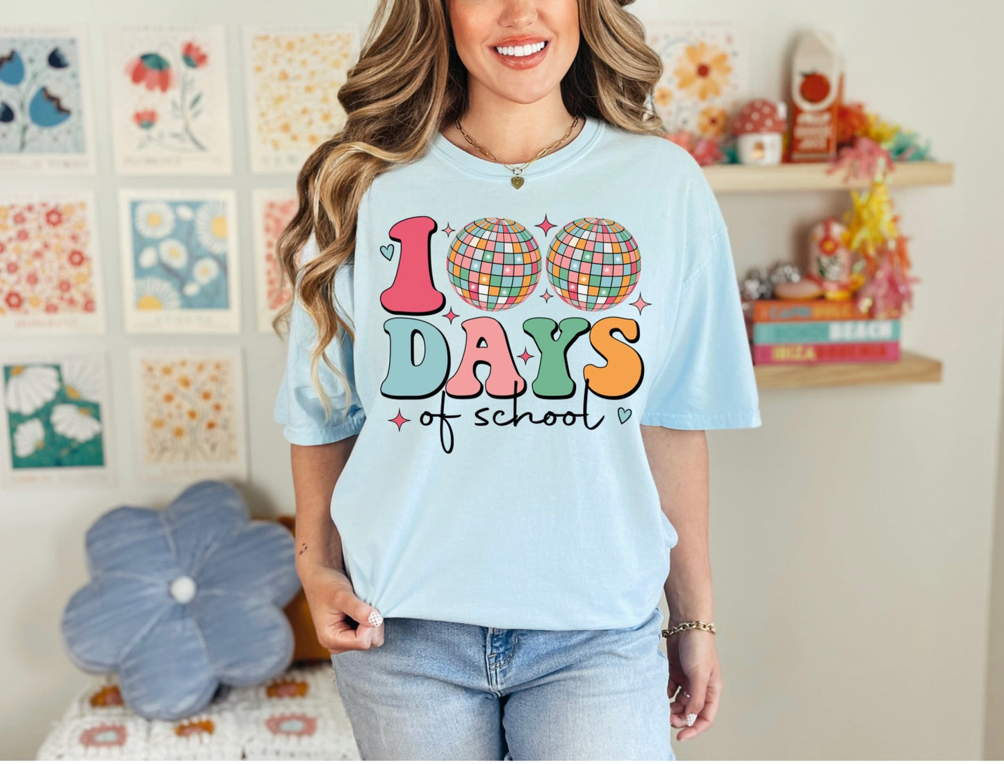 100 Days of School Disco Balls