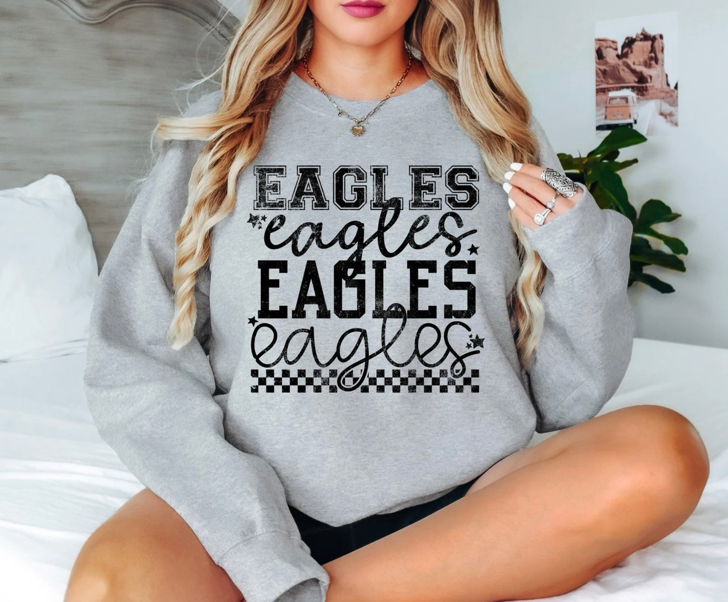 Eagles Stacked Fonts