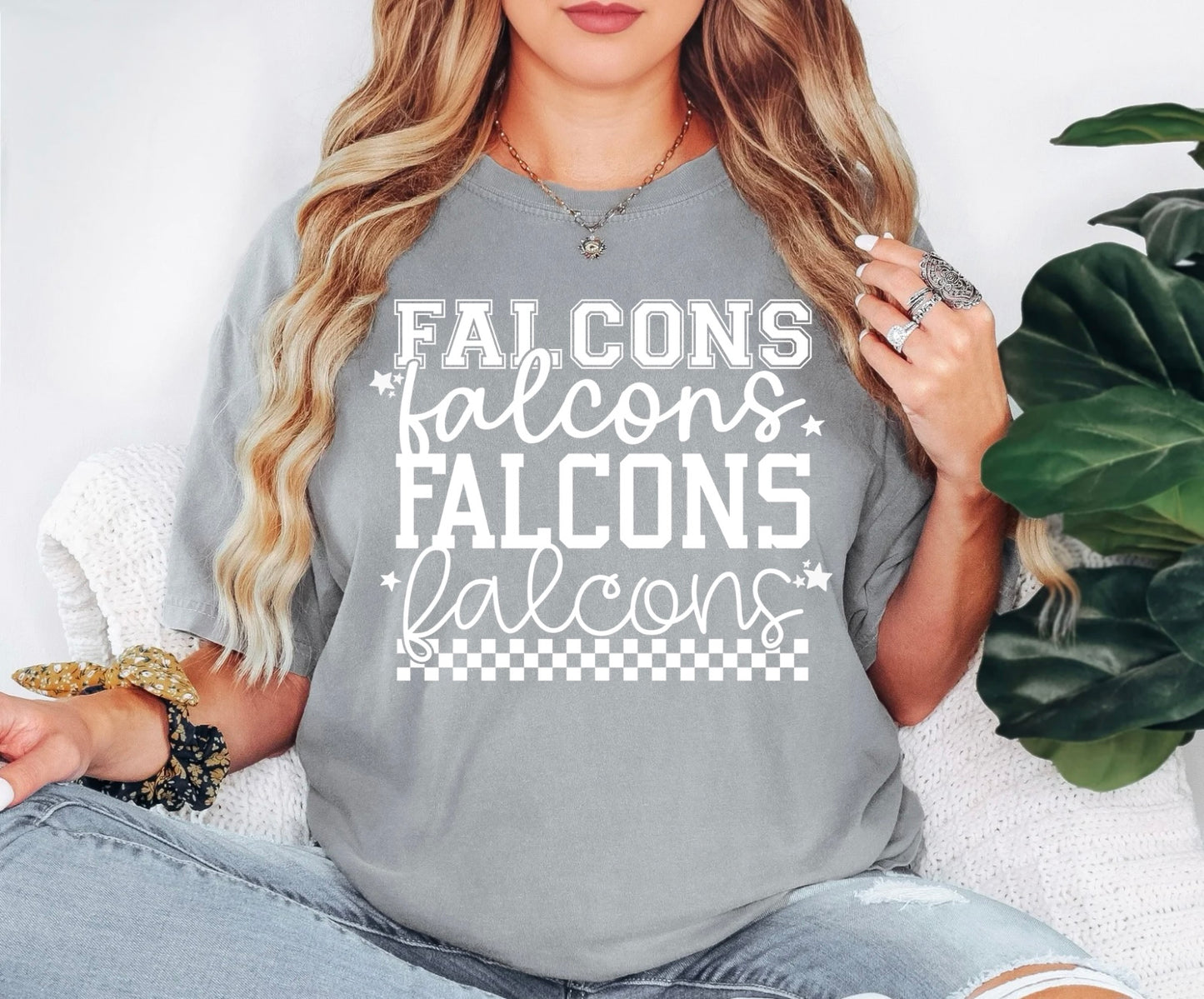 Falcons Stacked Fonts
