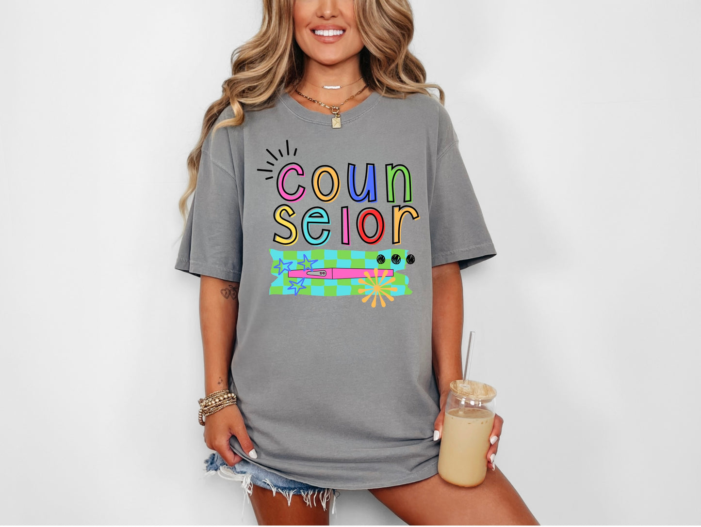 Counselor Colorful Burst