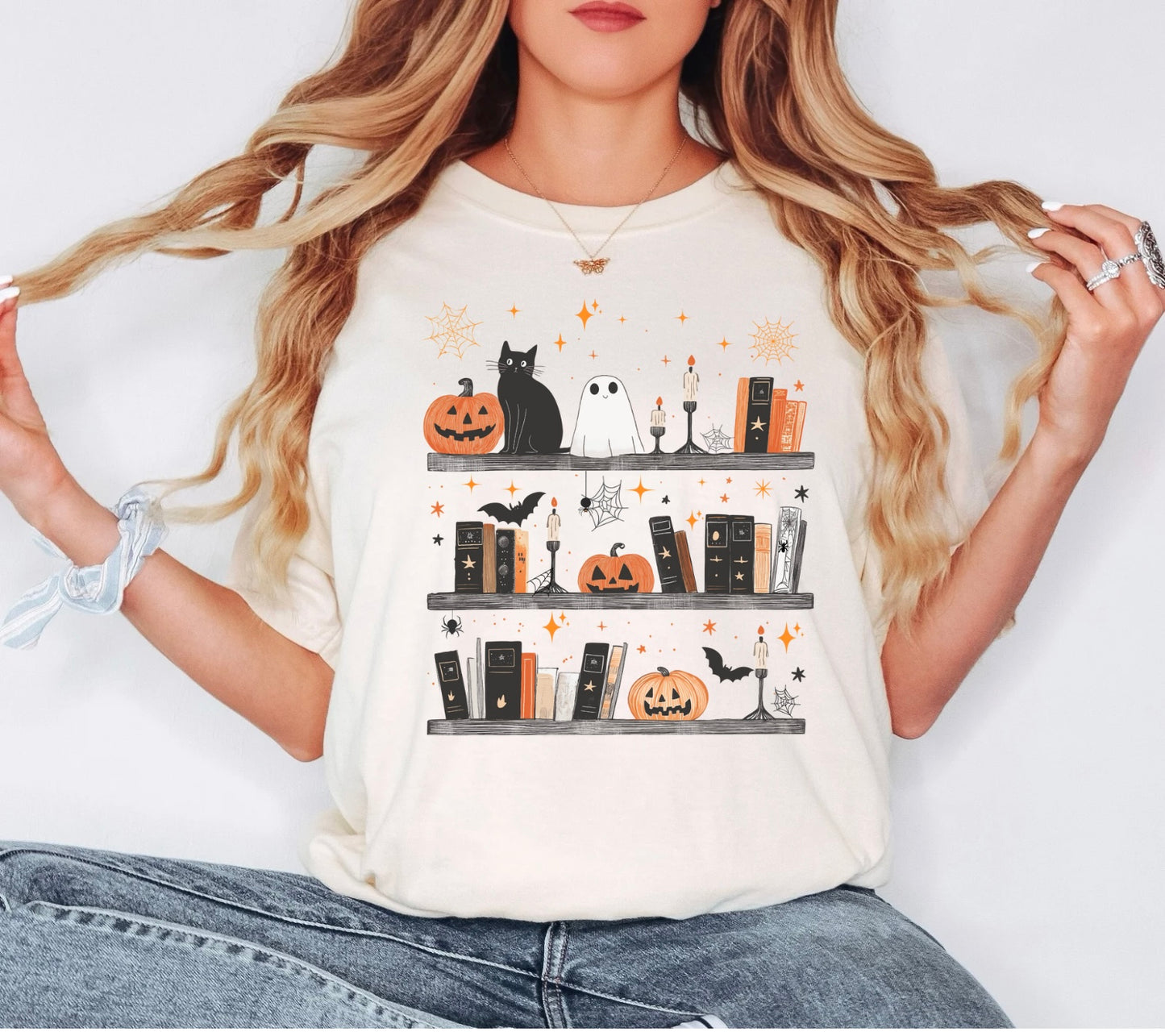Black Cat Bookshelf
