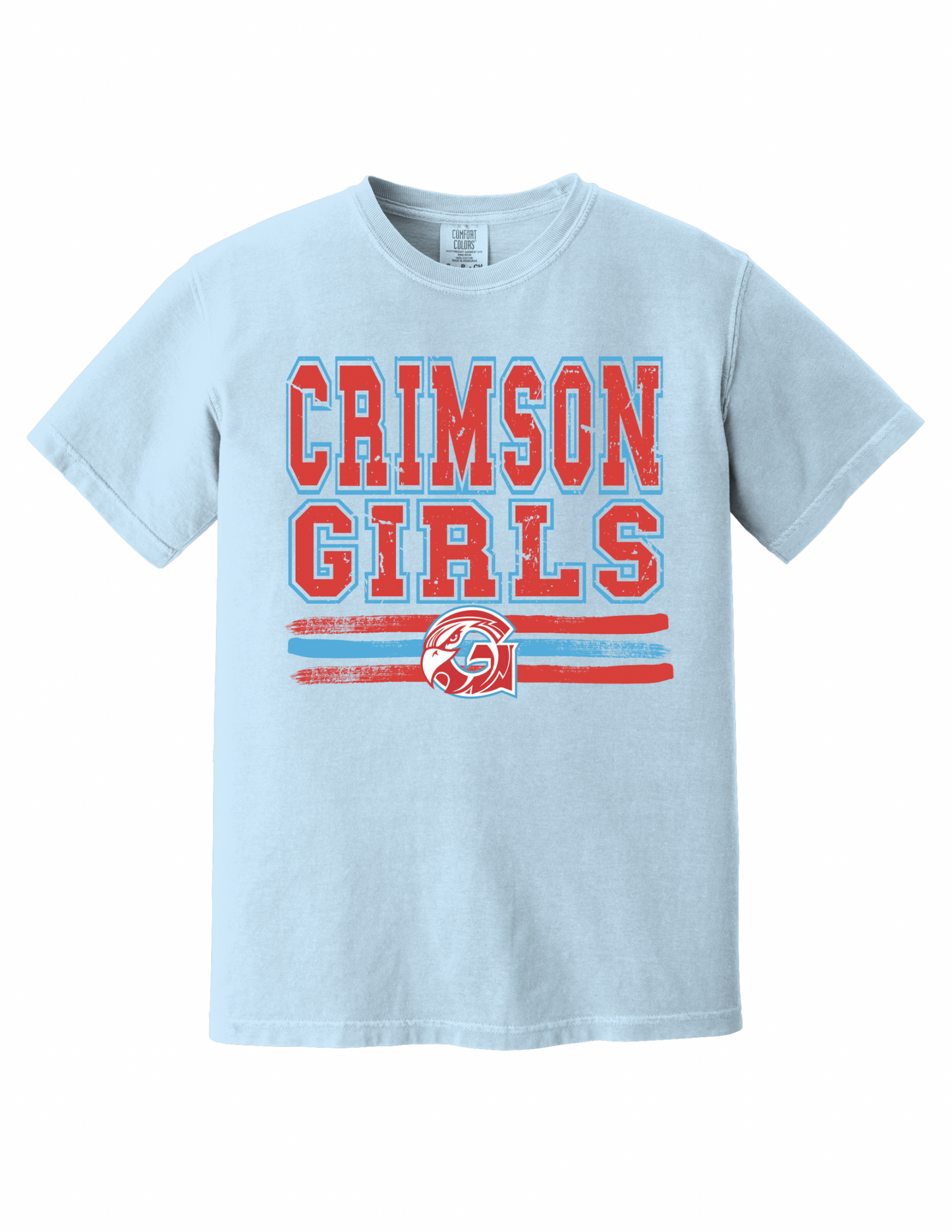 Crimson Girls - Stripe - T-Shirt