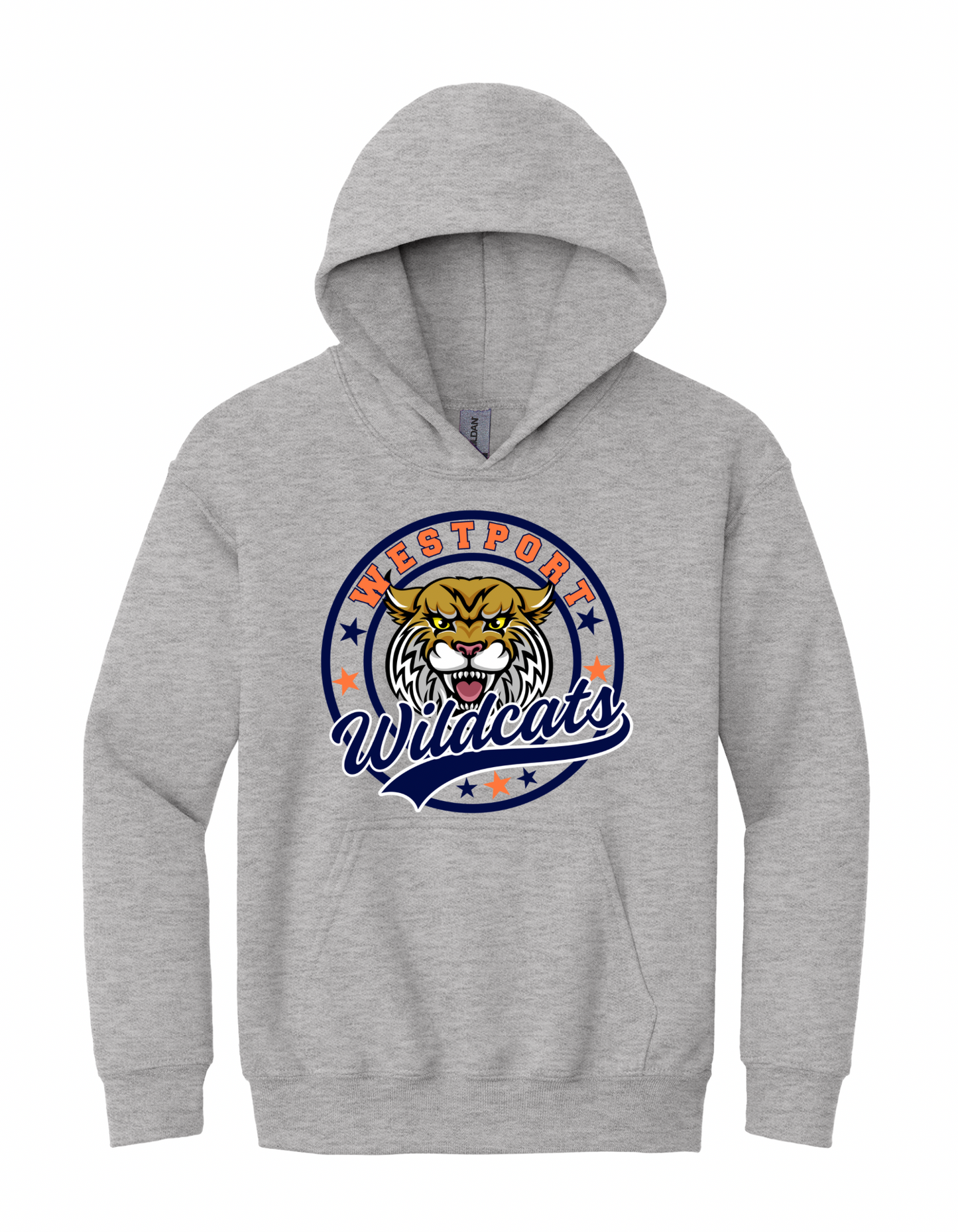 Westport Round Star Mascot - Adult Sweatshirts