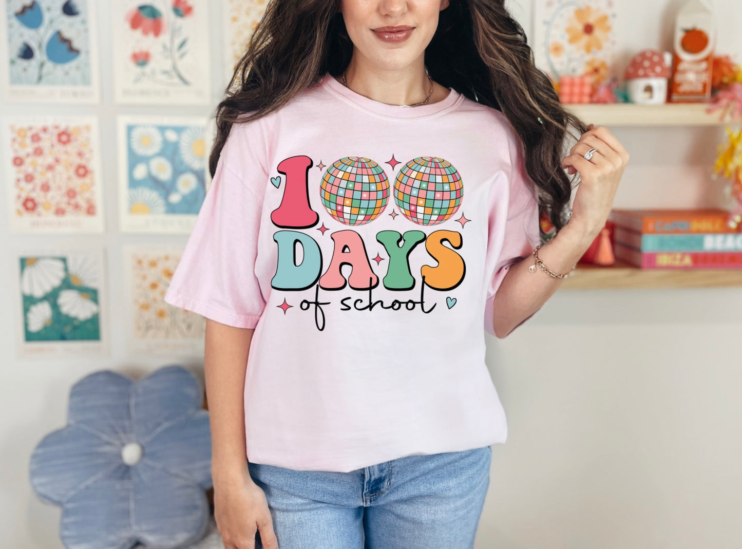 100 Days of School Disco Balls