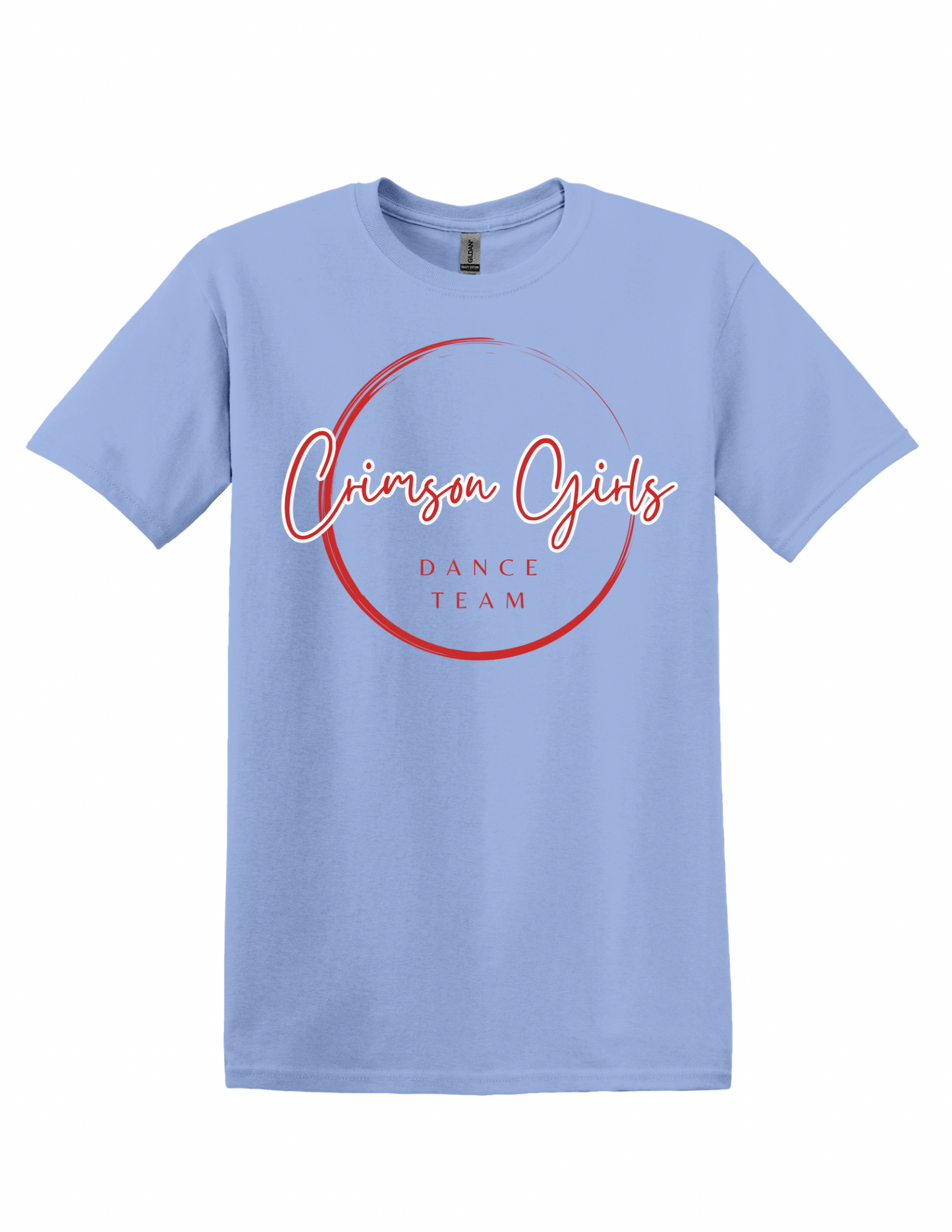 Crimson Girls Dance Team Circle - T-Shirt