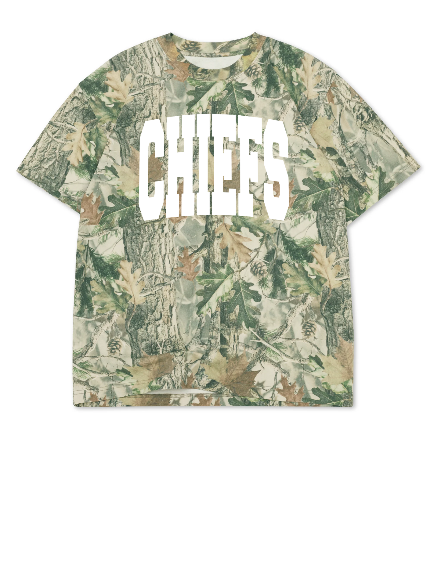 Camo Chiefs White T-Shirt