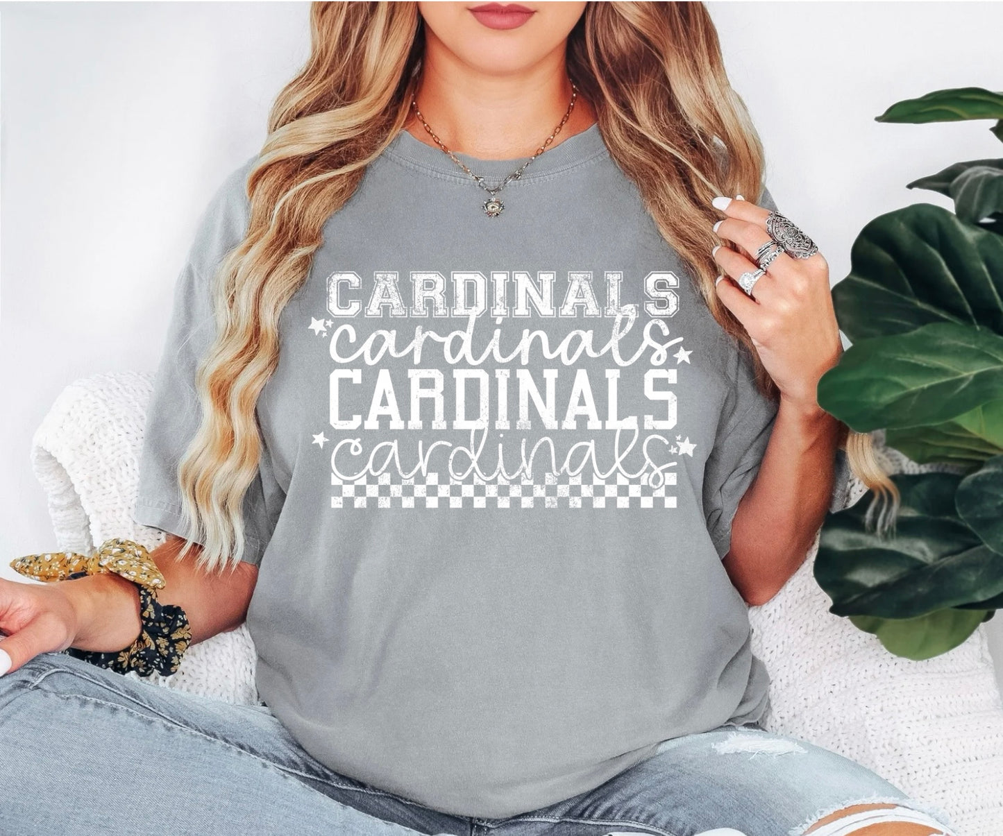 Cardinals Stacked Fonts