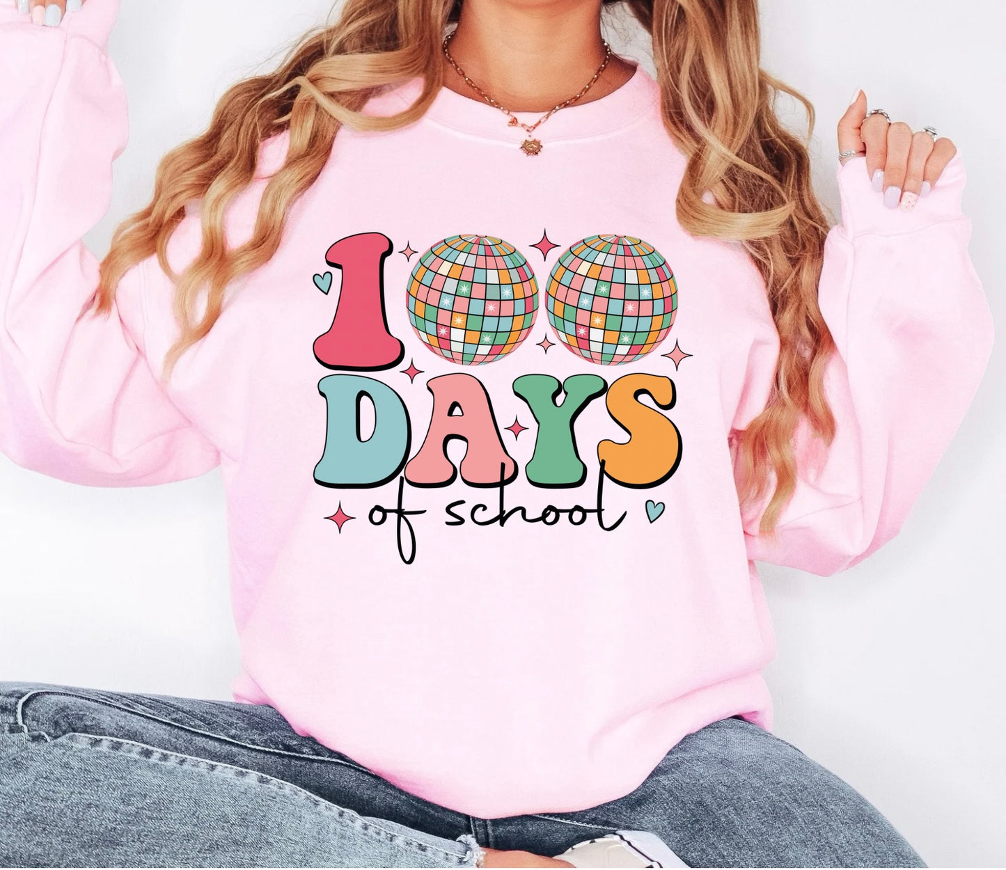 100 Days of School Disco Balls
