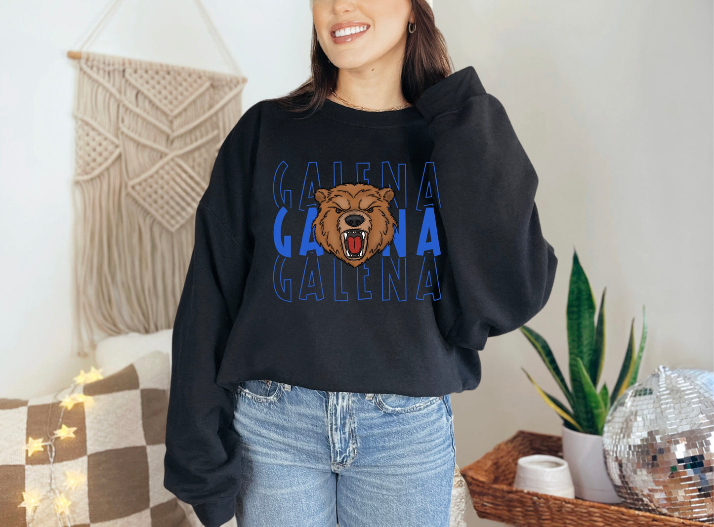 Galena Bears Stacked Sweatshirt