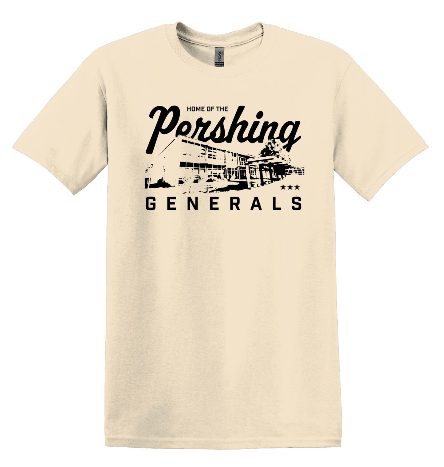 Pershing Building - Adult T-shirt