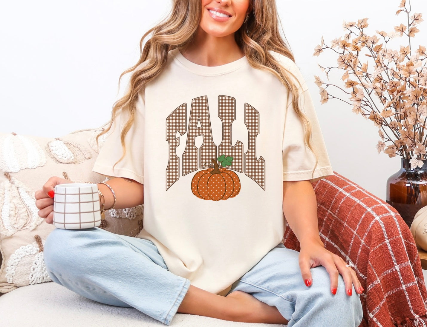 Fall - Brown Gingham