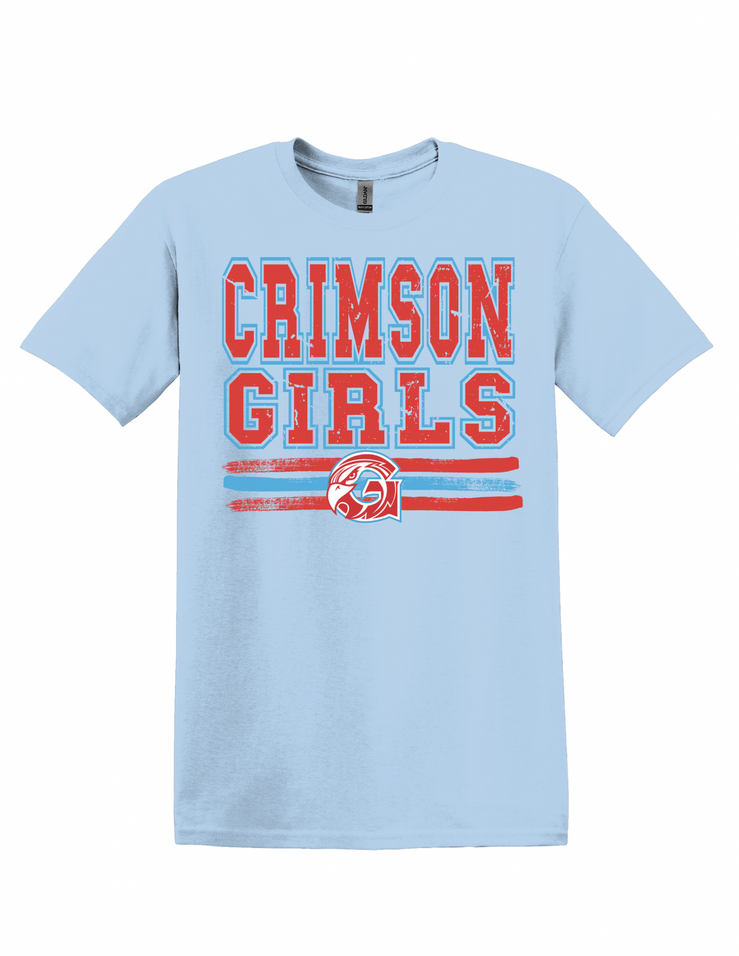 Crimson Girls - Stripe - T-Shirt