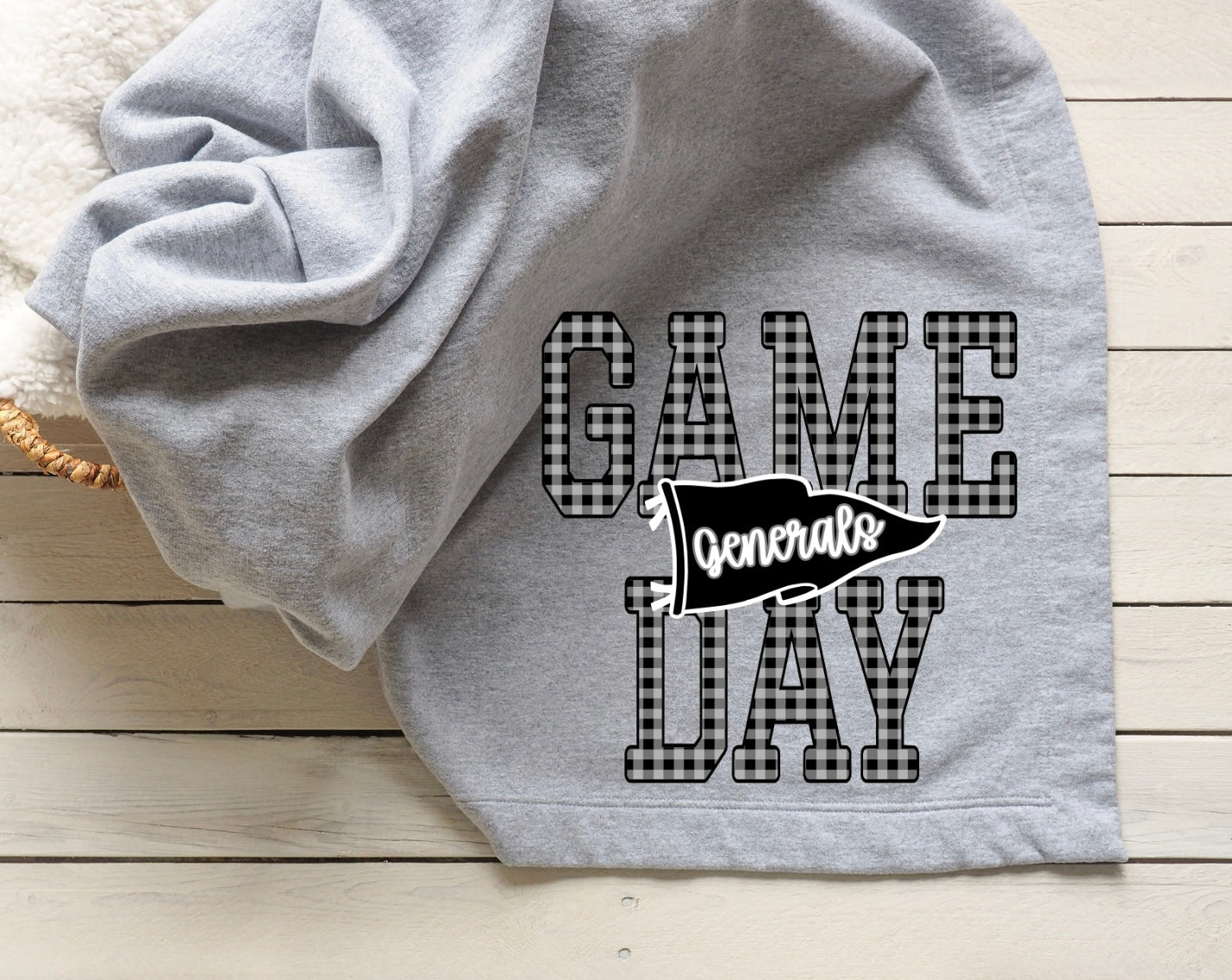 Stadium Blanket - Game Day Gingham