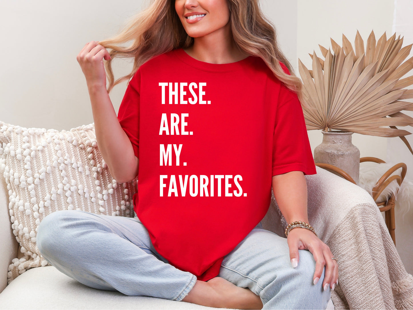 Favorites T-Shirt - White Print