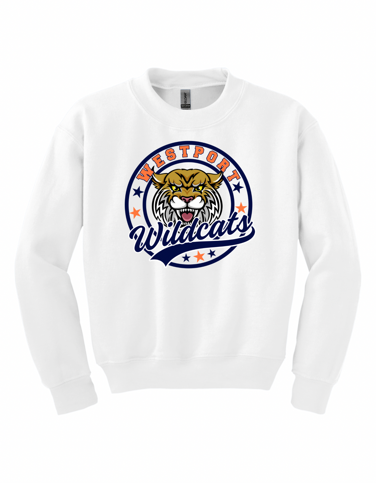 Westport Round Star Mascot - Adult Sweatshirts