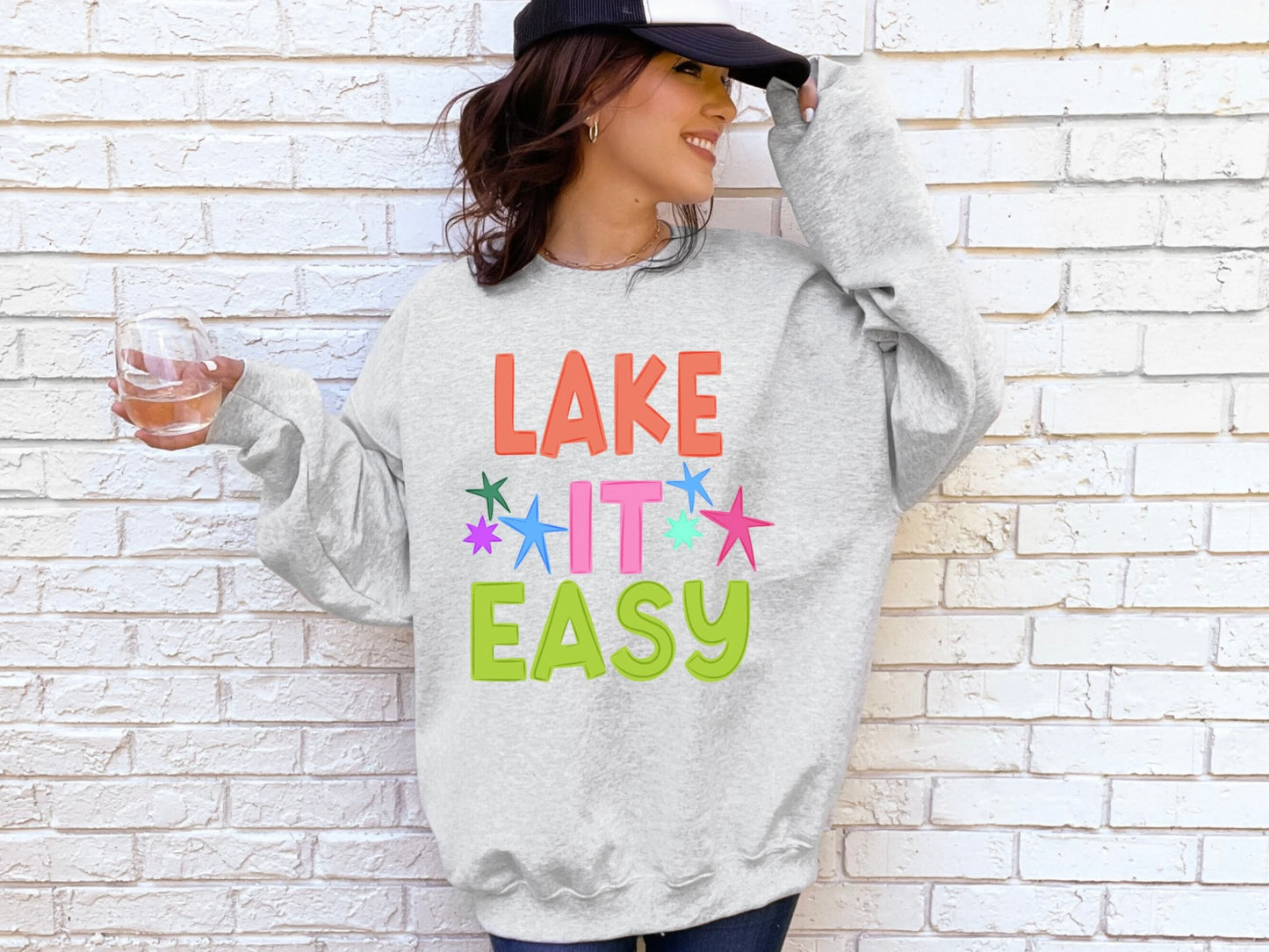 Lake It Easy w/stars