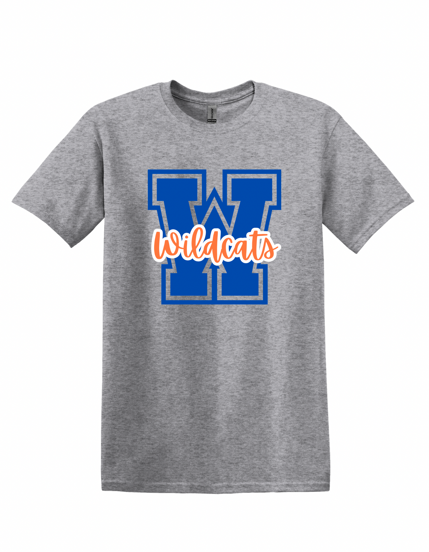 Wildcats W w/ orange - YOUTH Tee