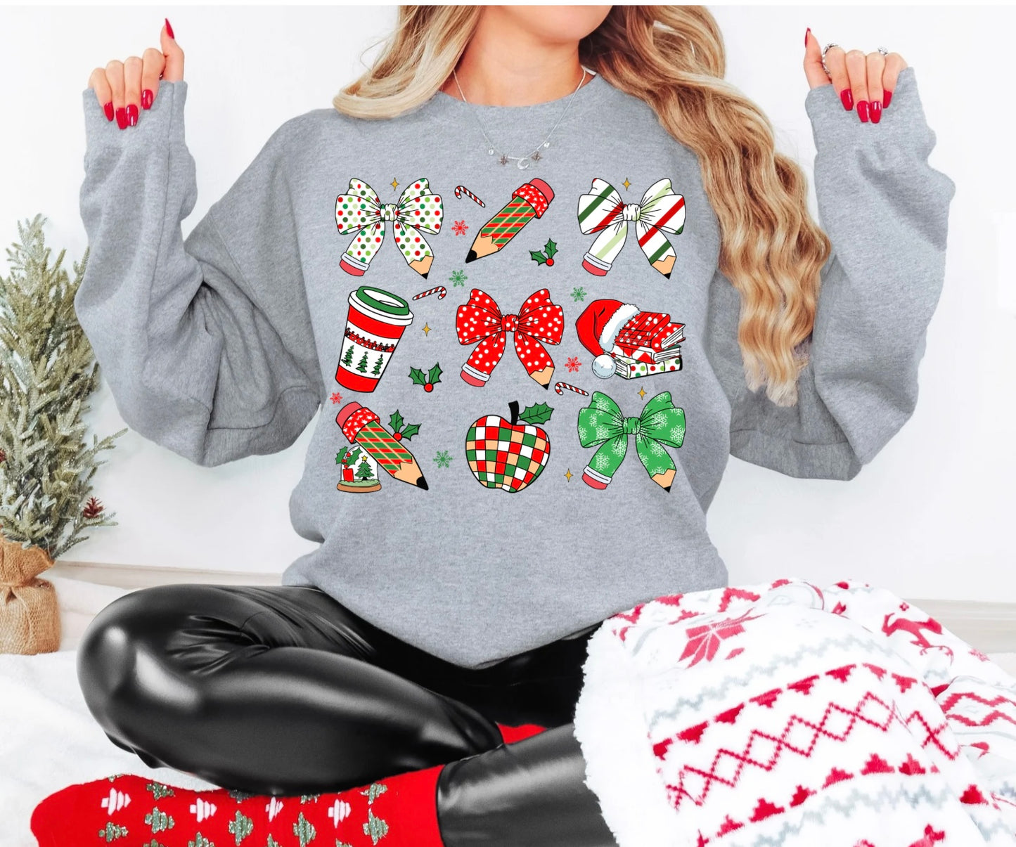 School Christmas Collage