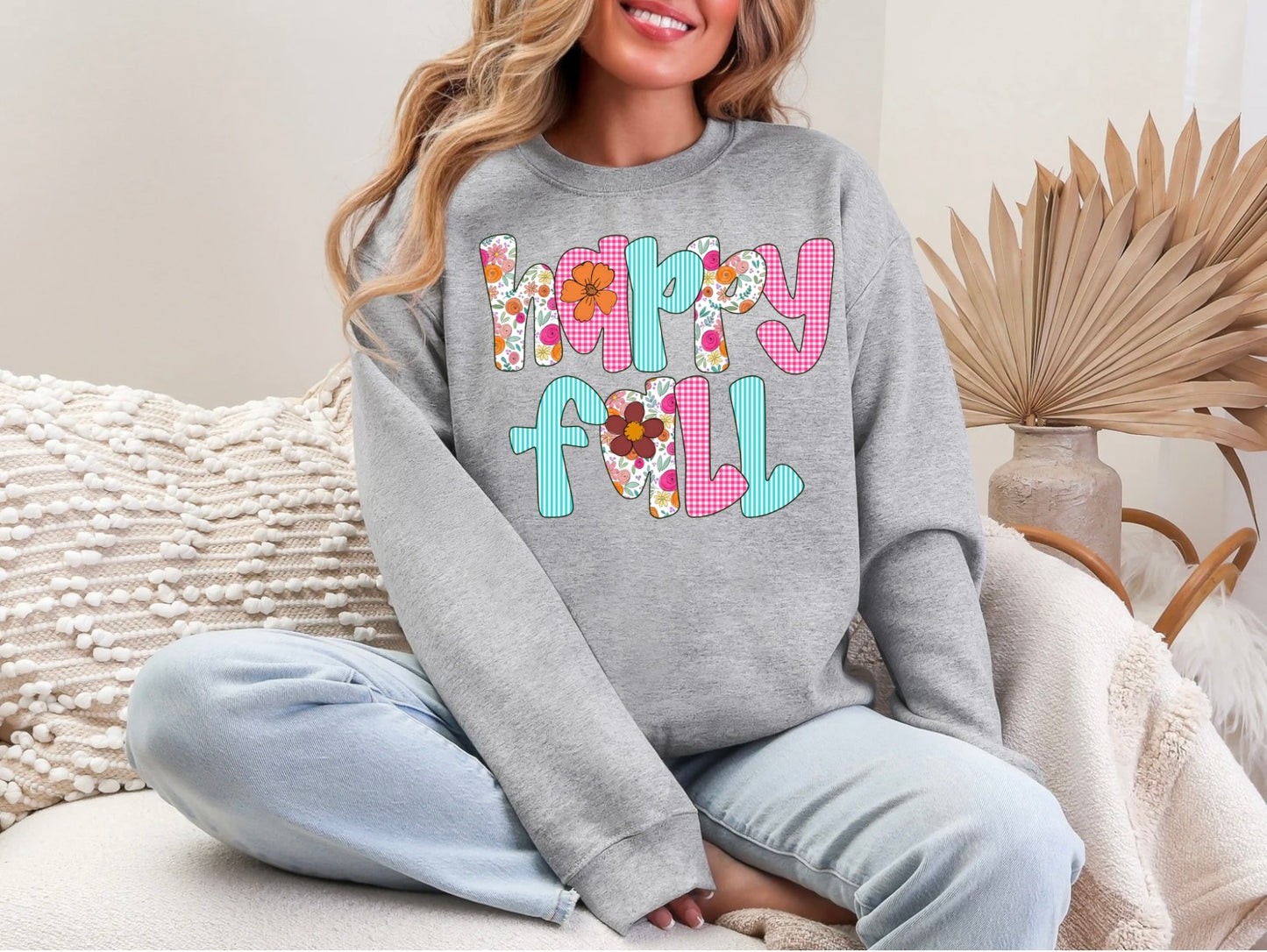 Happy Fall Gingham