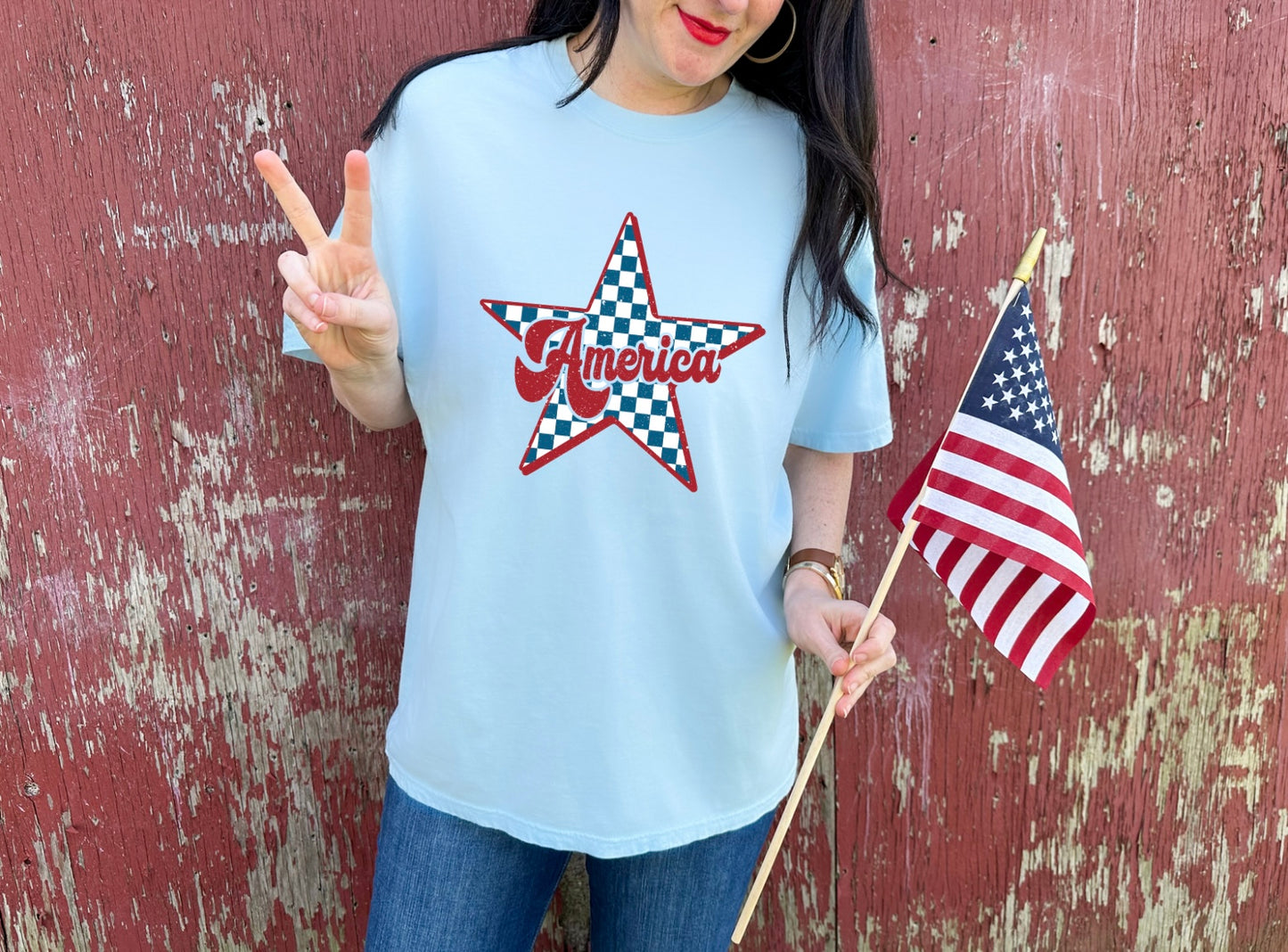 America Star Checked