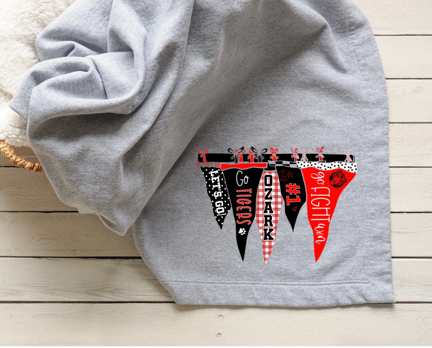 Ozark Pennant Collage Stadium Blanket