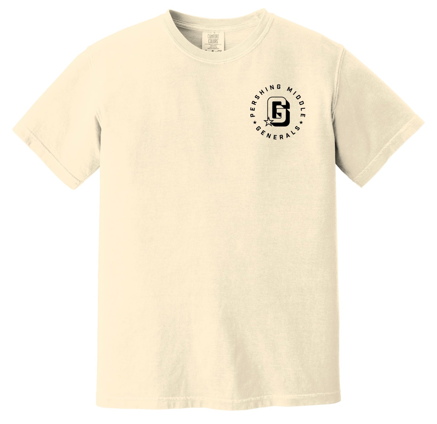 Pershing Middle Round - Adult T-shirt