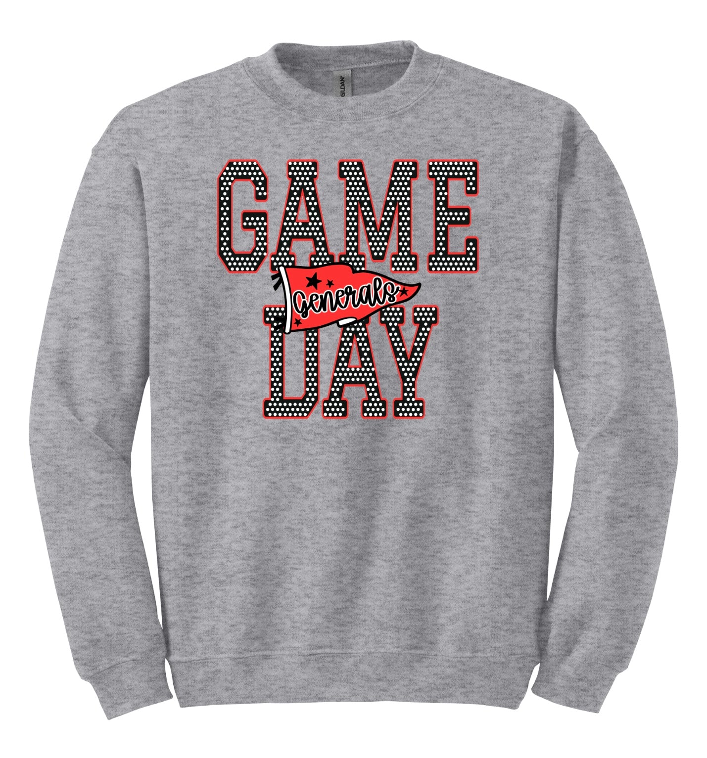 Game Day Polka Dot- YOUTH Sweatshirt
