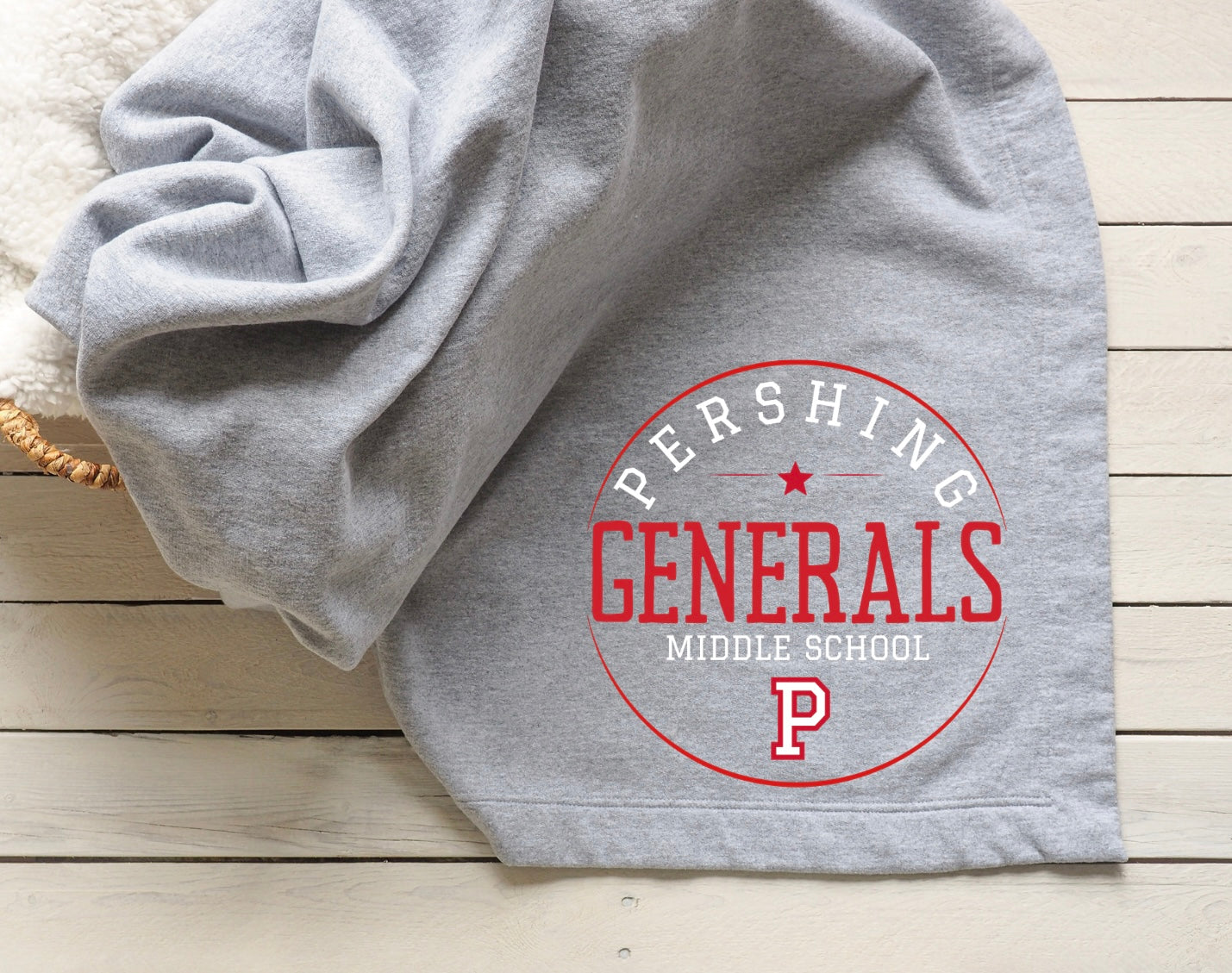 Stadium Blanket - Pershing Generals Round