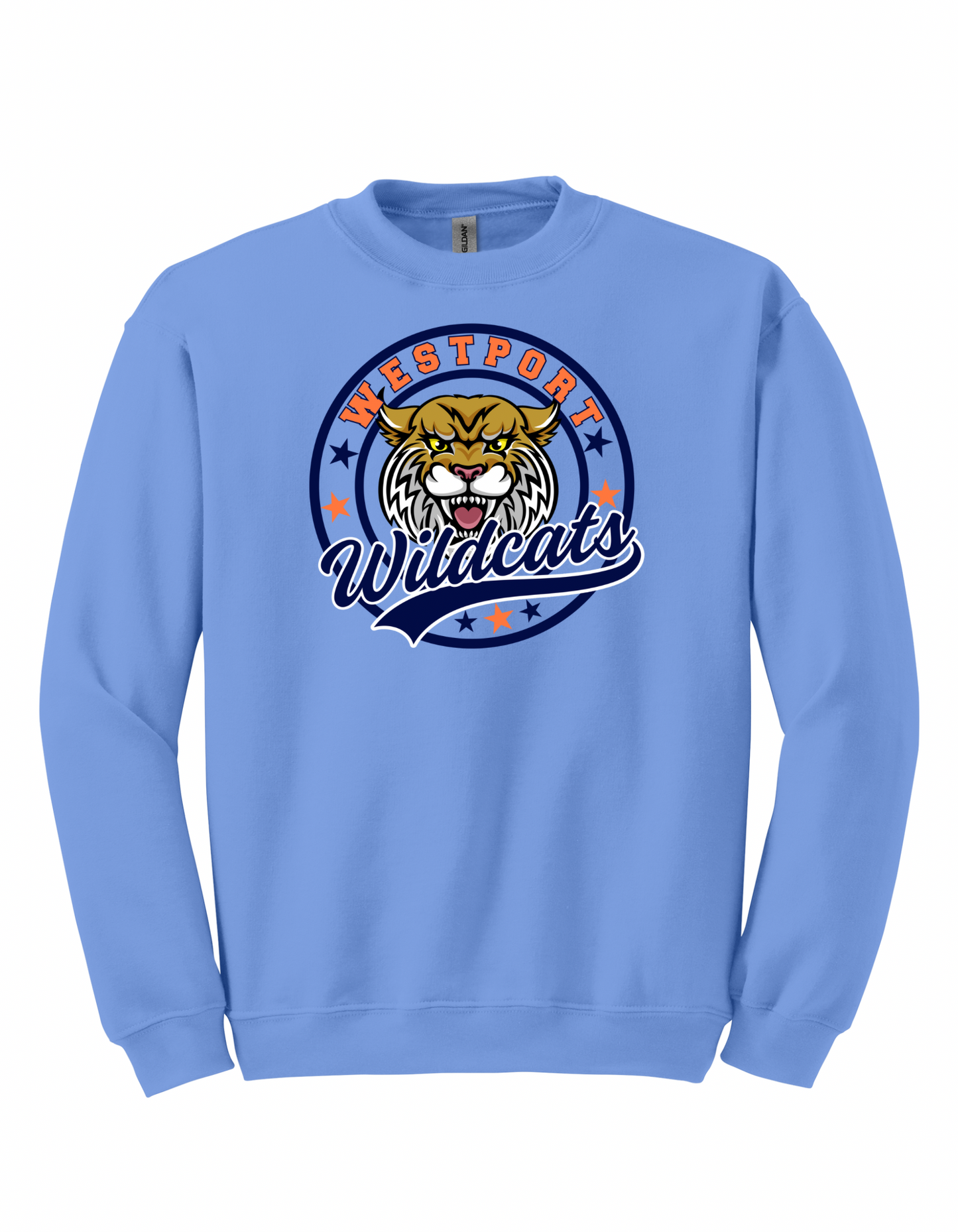 Westport Round Star Mascot - Adult Sweatshirts
