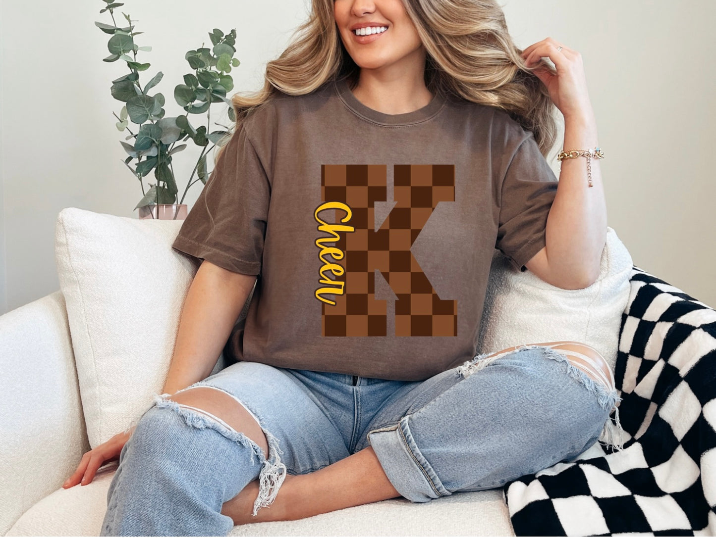 Big Checkered K - Cheer