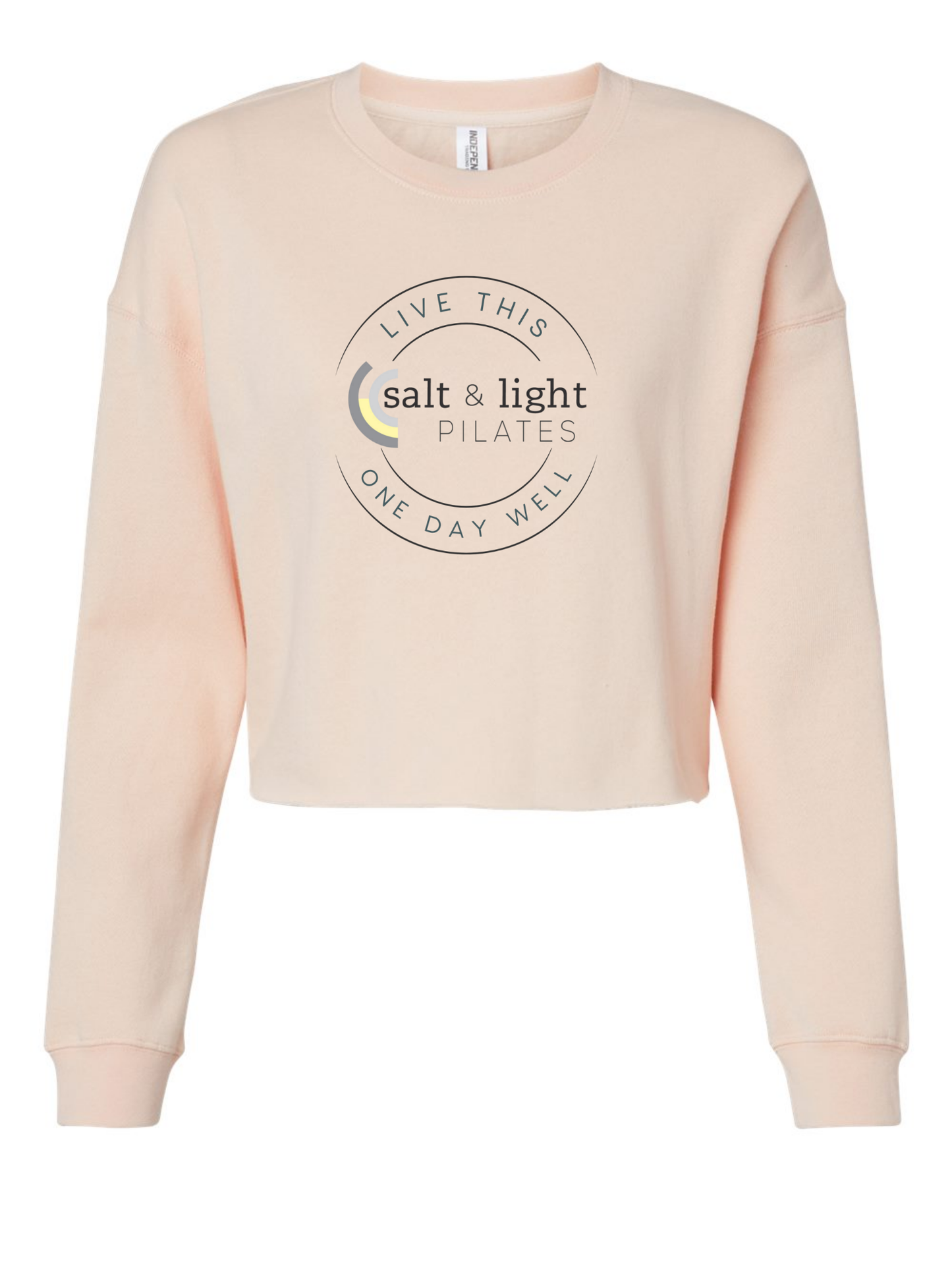 Independent Cropped Sweatshirt - Blush