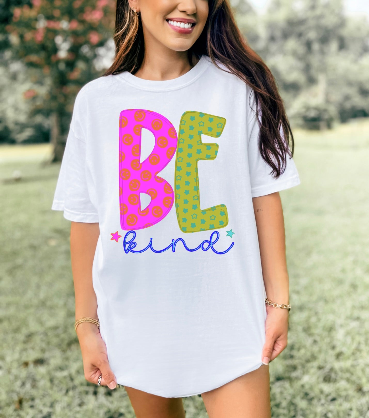 Be Kind -Pink/Green