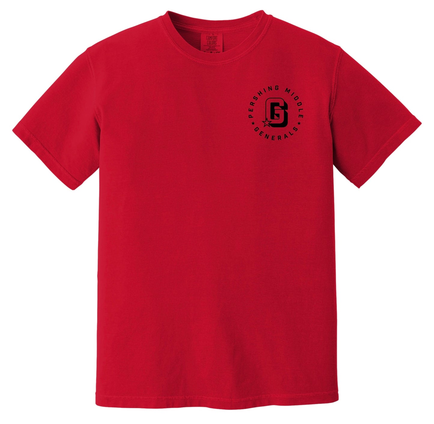 Pershing Middle Round - Adult T-shirt