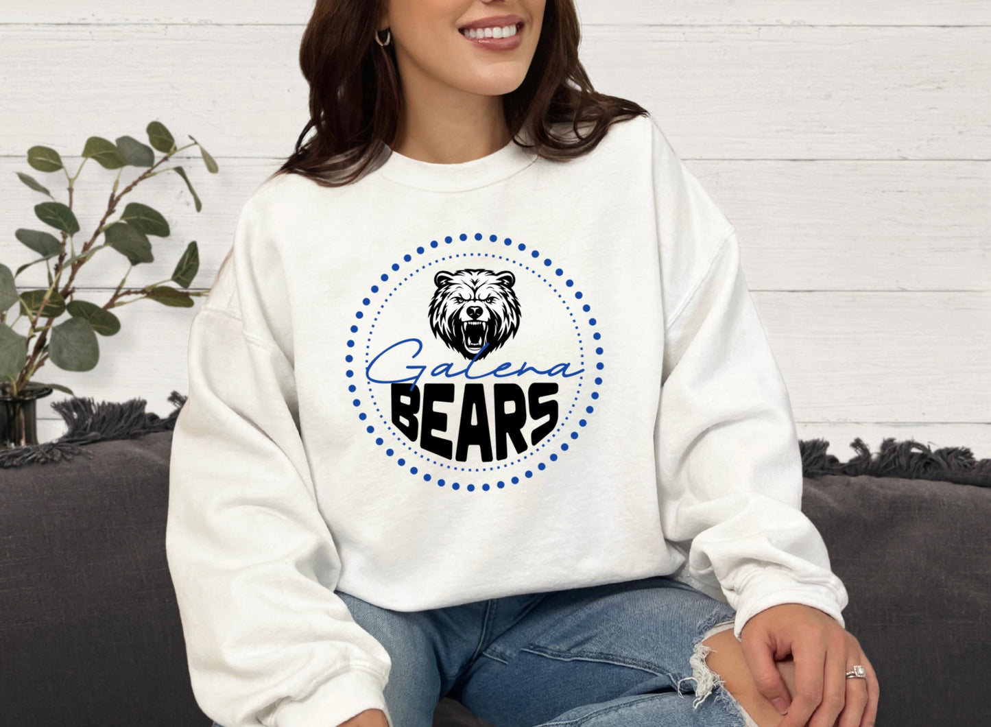 Galena Bears Round Sweatshirt