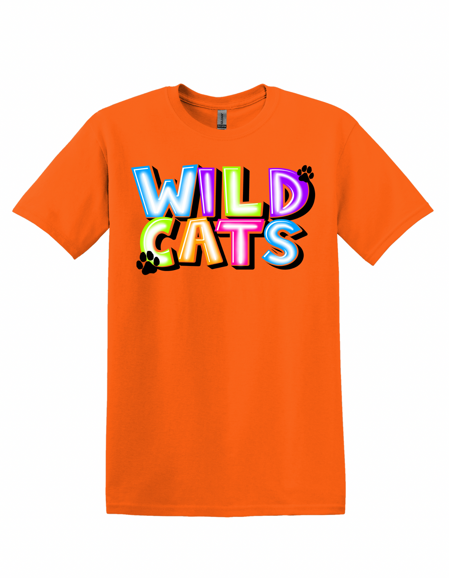 Wildcats - Multi Color - YOUTH Tee