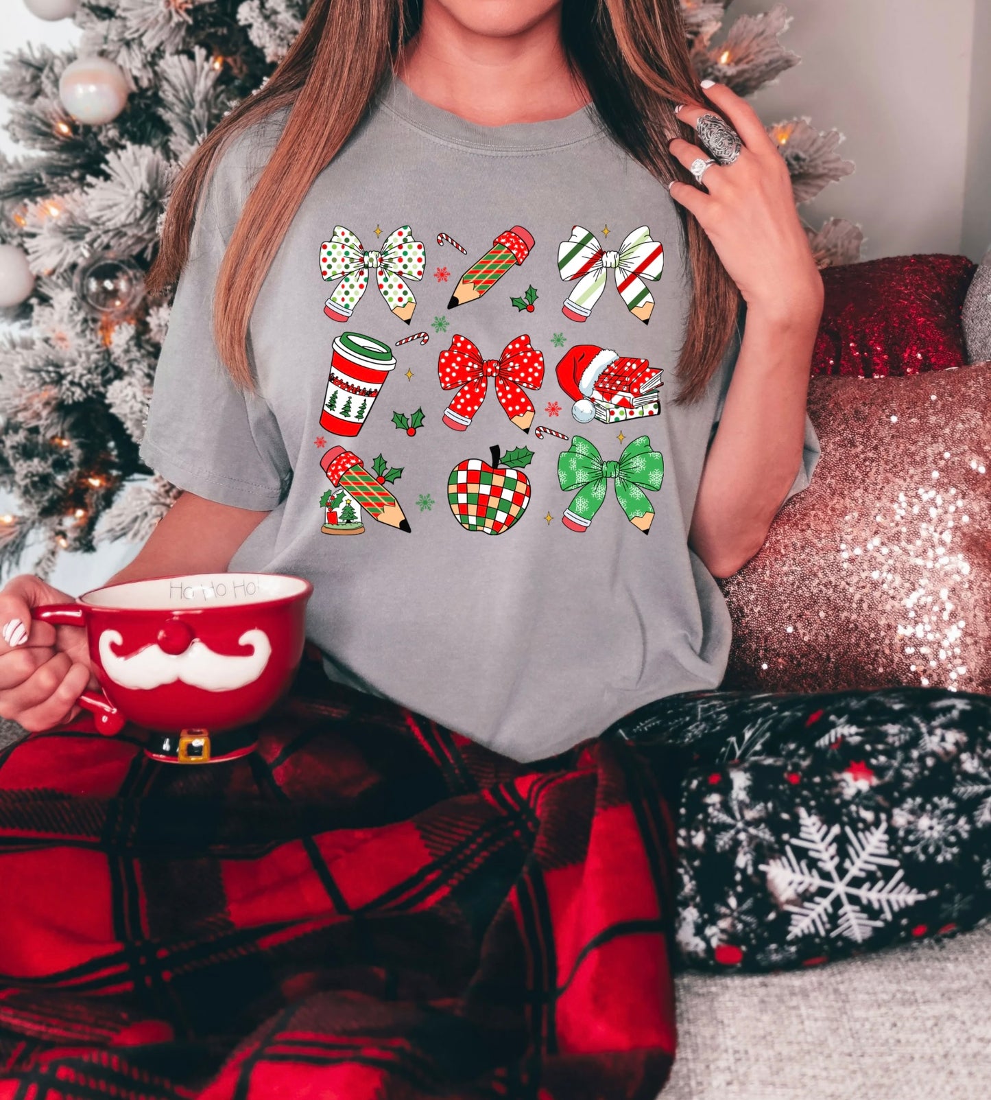 School Christmas Collage