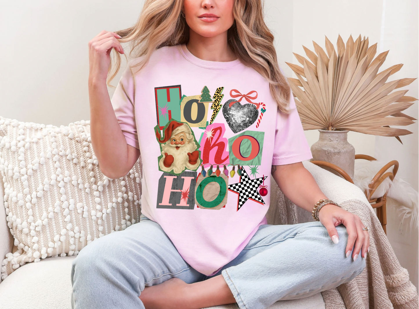 Ho Ho Ho Vintage Collage