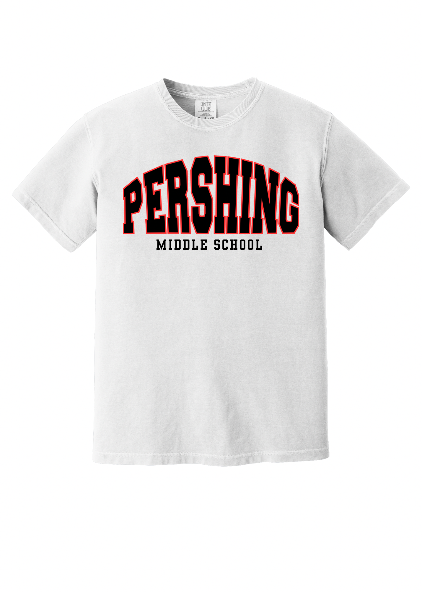 Pershing Middle School - Adult T-shirt