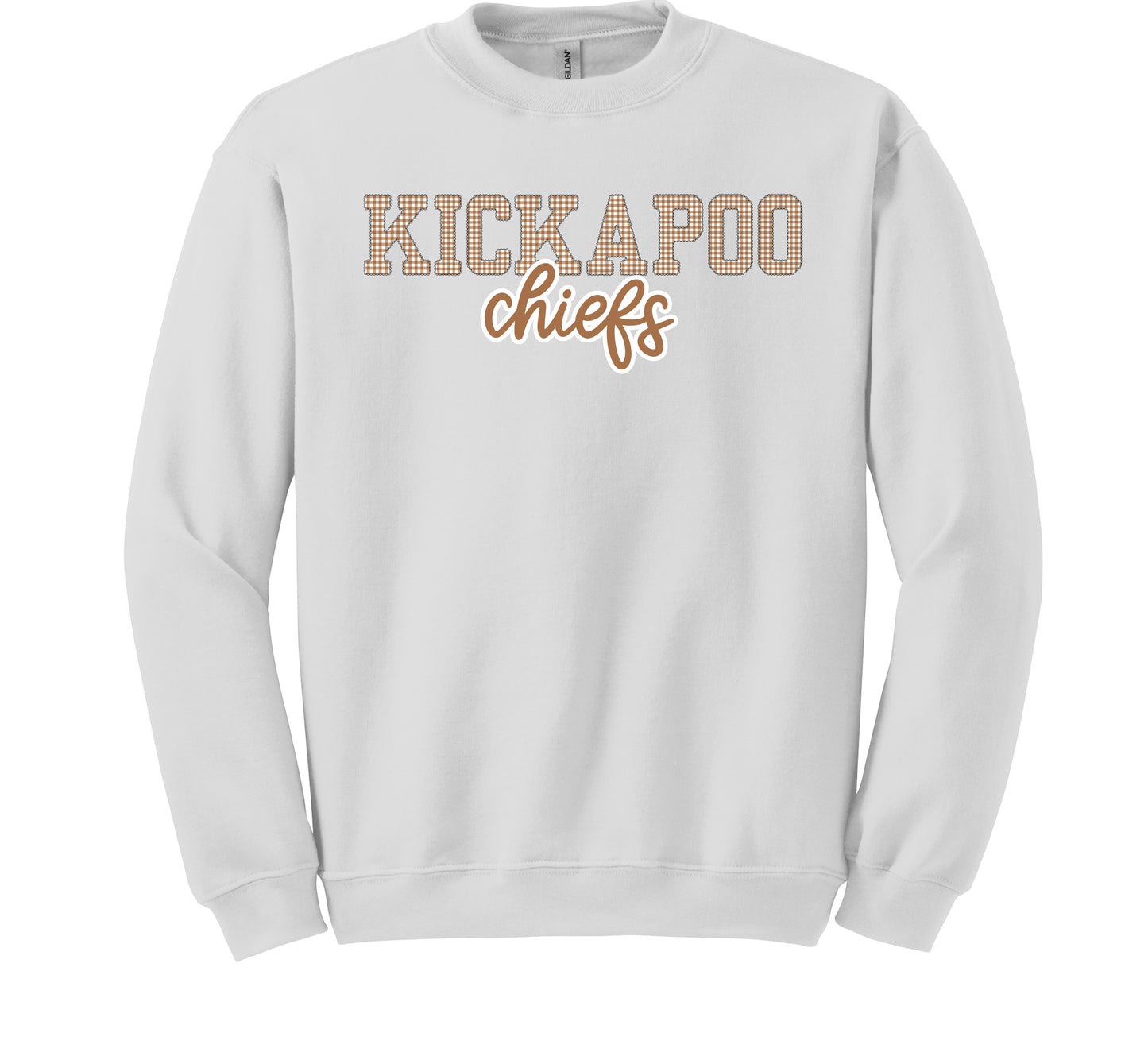 Kickapoo Chiefs Gingham w/scallops