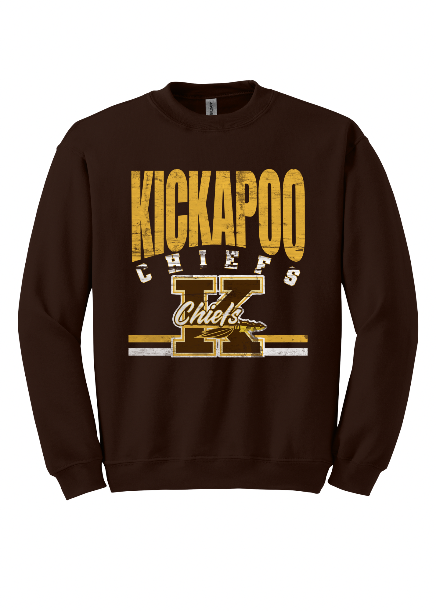 Kickapoo Chiefs Big K Stripe