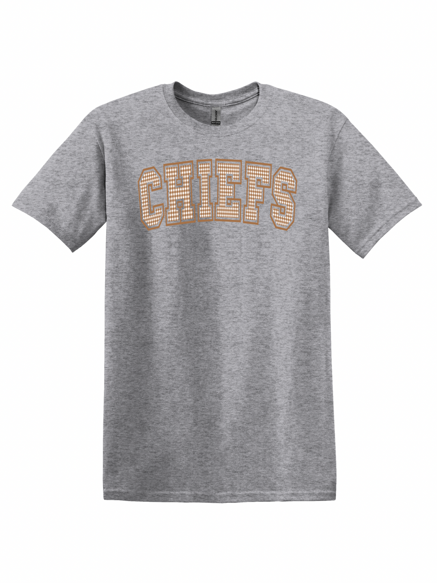 Chiefs Brown Gingham